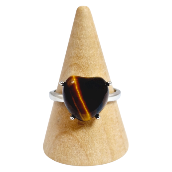 Bague coeur 8