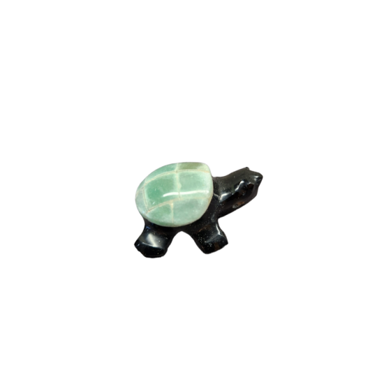 Pendentif tortue obsidienne...