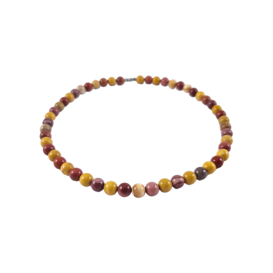 Collier Jaspe Mokaïte...