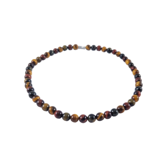 Collier 3 oeils perles AA