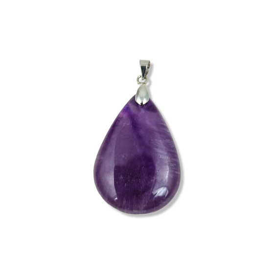 Pendentif Améthyste foncée A