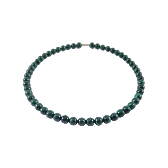 Collier Malachite perles A