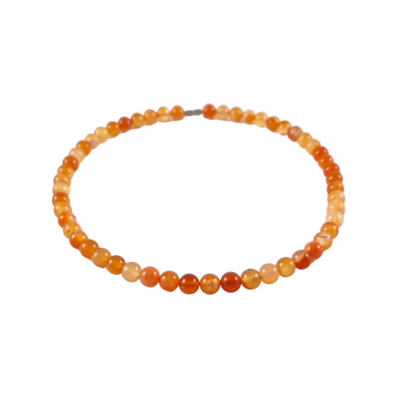 Collier cornaline perles A