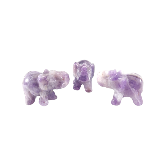 Eléphant sculpté 4 cm