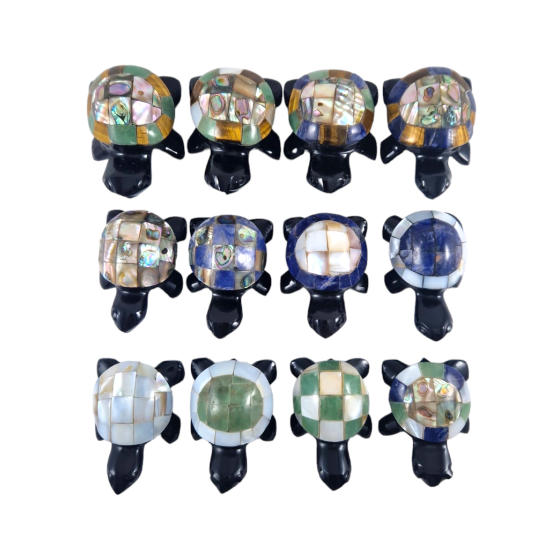 tortue obsidienne nacre S