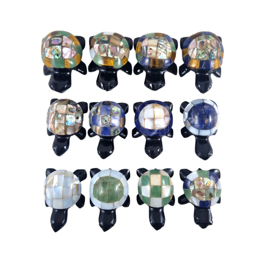 tortue obsidienne nacre S
