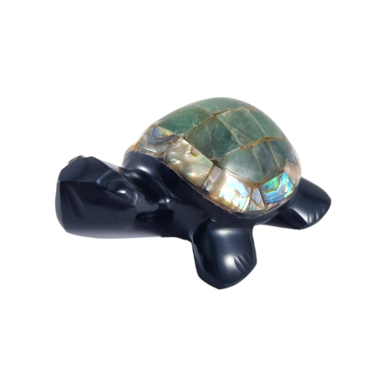 tortue obsidienne nacre M