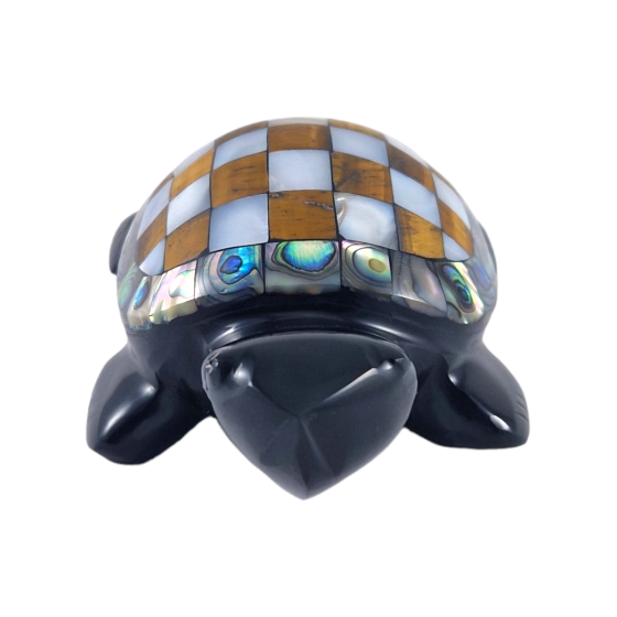 tortue obsidienne nacre L