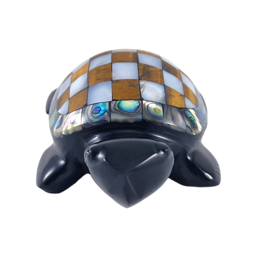 tortue obsidienne nacre L