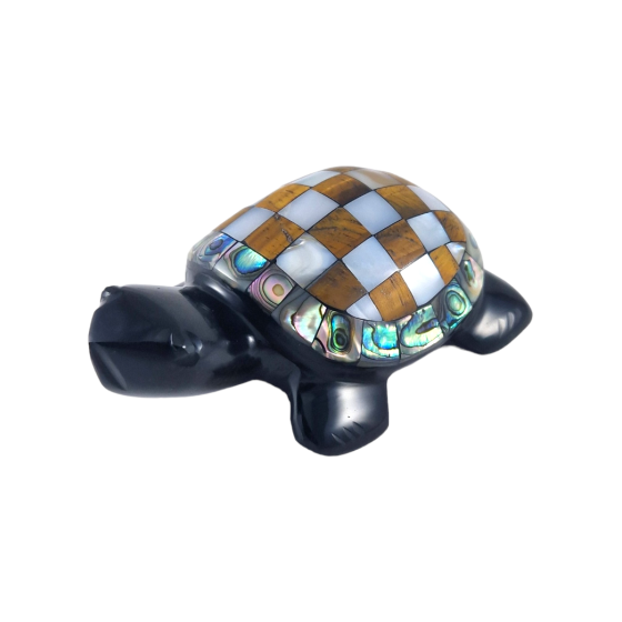 tortue obsidienne nacre L