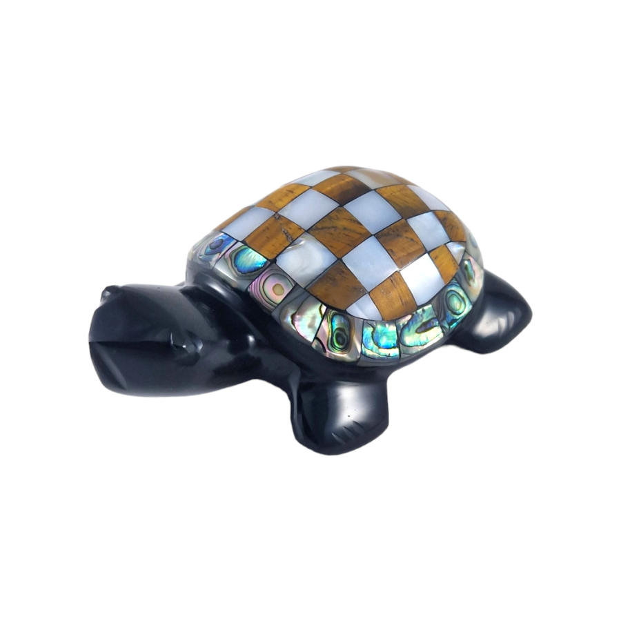 tortue obsidienne nacre L