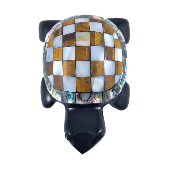 tortue obsidienne nacre L