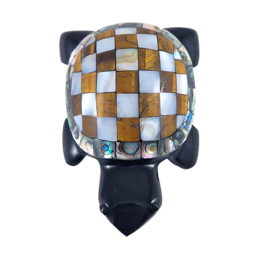 tortue obsidienne nacre L