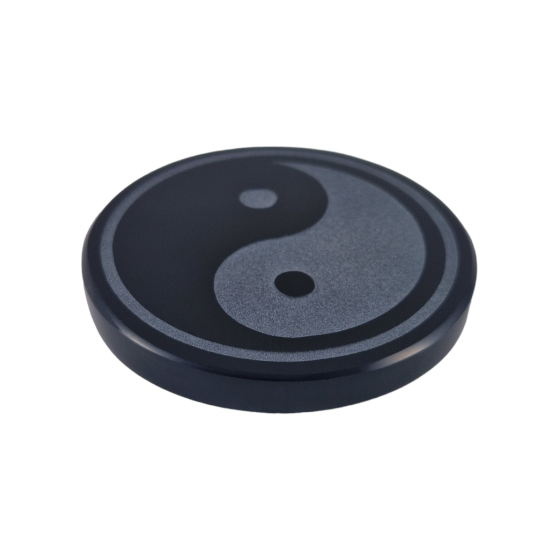 Disque Yin Yang obsidienne...
