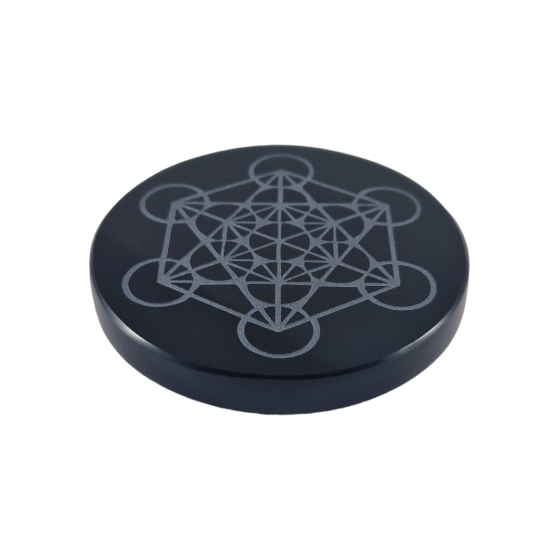 Disque Métatron obsidienne...