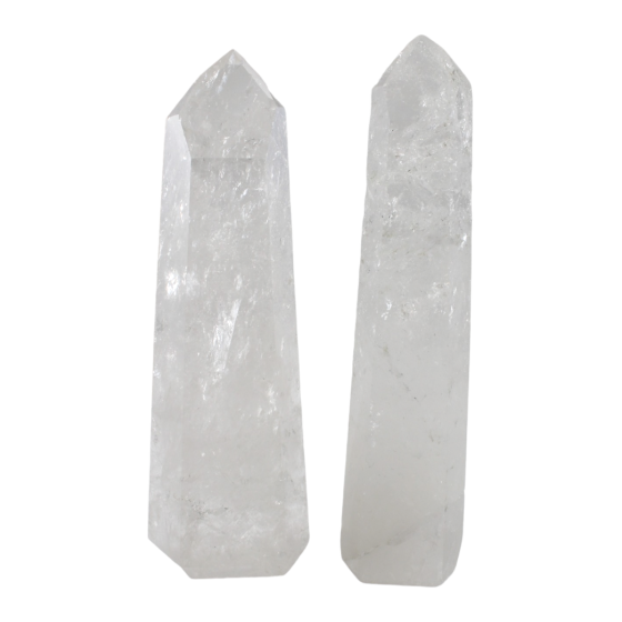 Prisme cristal de roche XL
