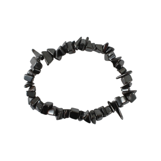 Bracelet Chips Hématite Lot...