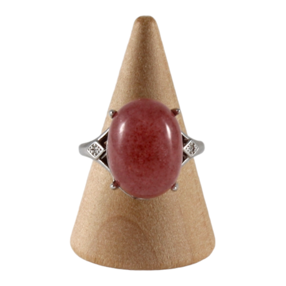Bague Quartz fraise 14