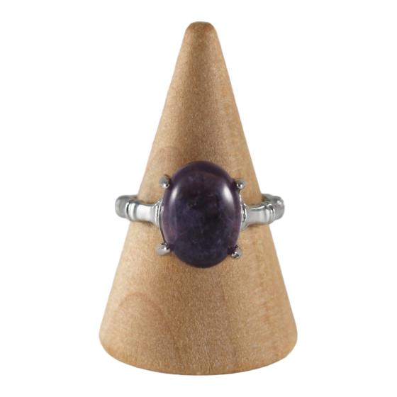 Bague Lépidolite 16