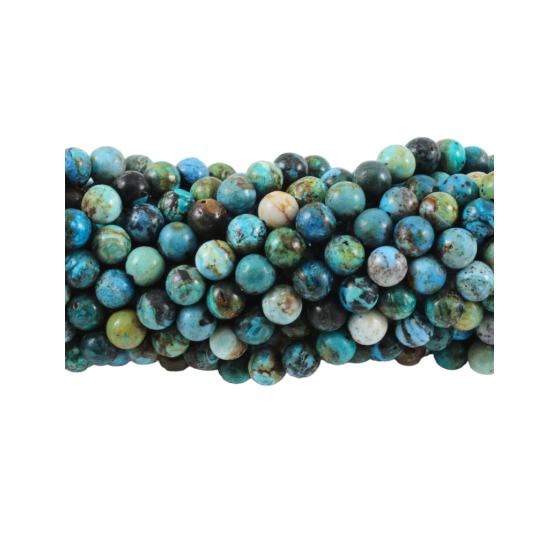Fil Opale bleue perles A