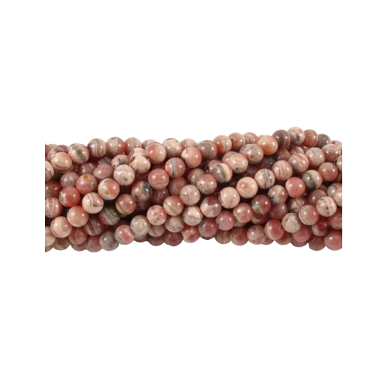 Fil Rhodochrosite perles AA