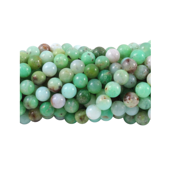 Fil Chrysoprase perles AA