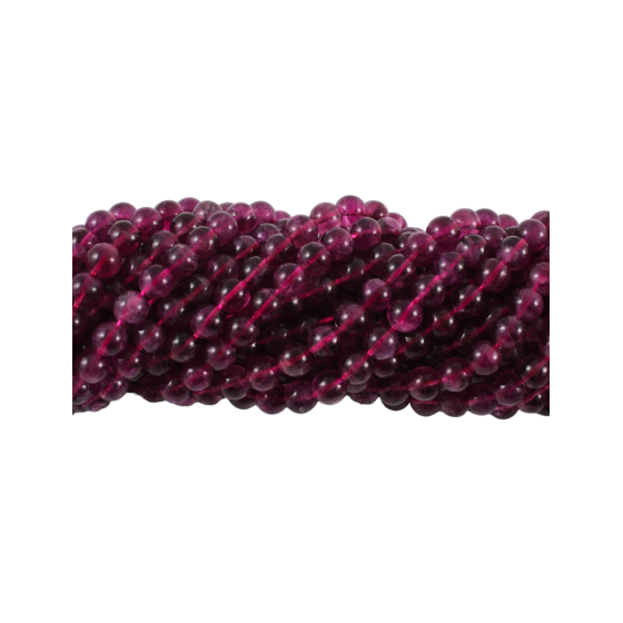 Fil fluorite violette perles A