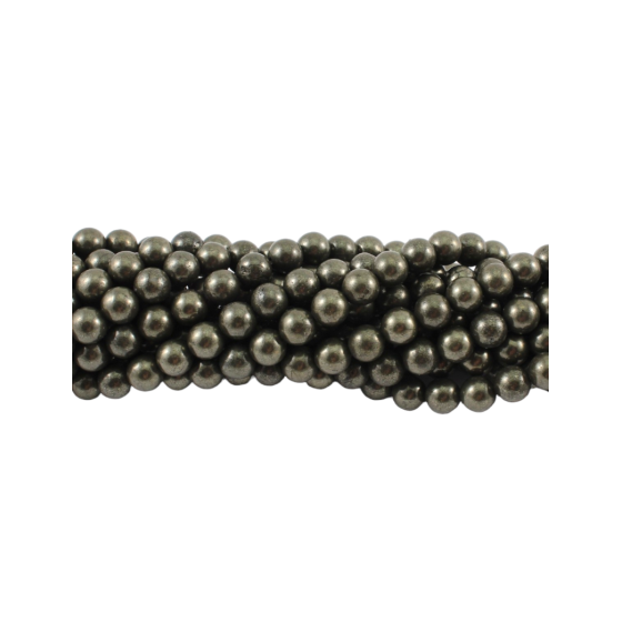 Fil Pyrite dorée perles A