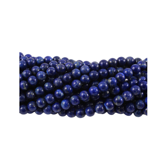Fil lapis lazuli perles AA