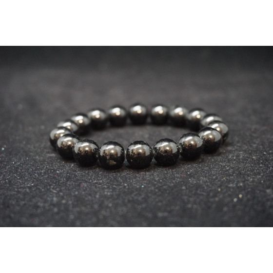 Bracelet Spinelle Noire