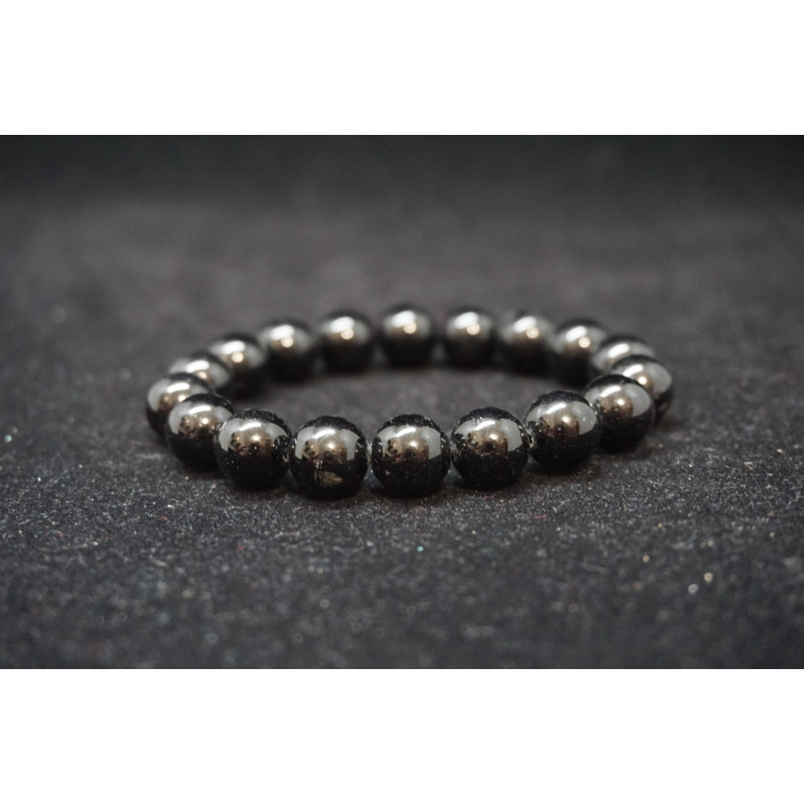 Bracelet Spinelle Noire