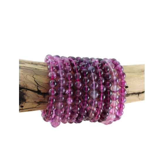 Bracelet fluorite violette...