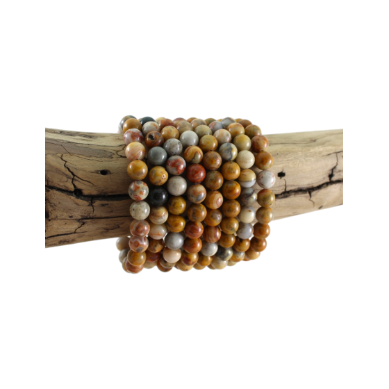 Bracelet agate crazy lace...