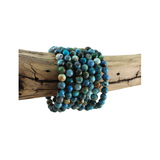 Bracelet opale bleue des...