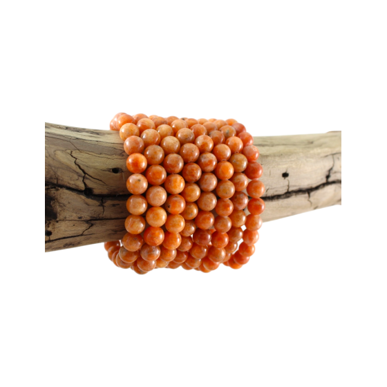Bracelet calcite orange...