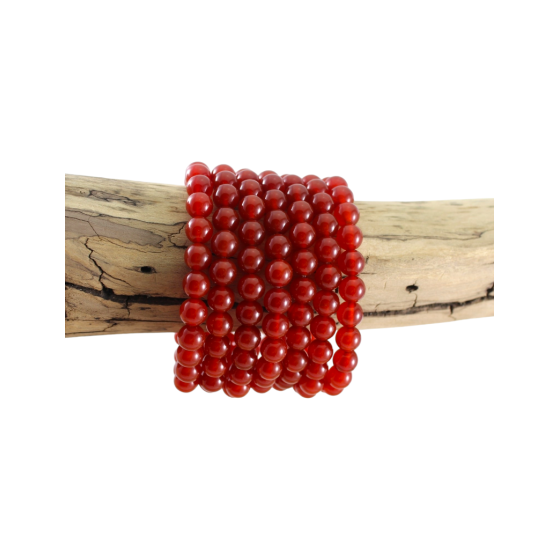 Bracelet cornaline chauffée...
