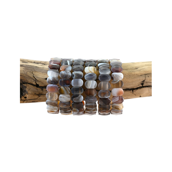 Bracelet agate Botswana...