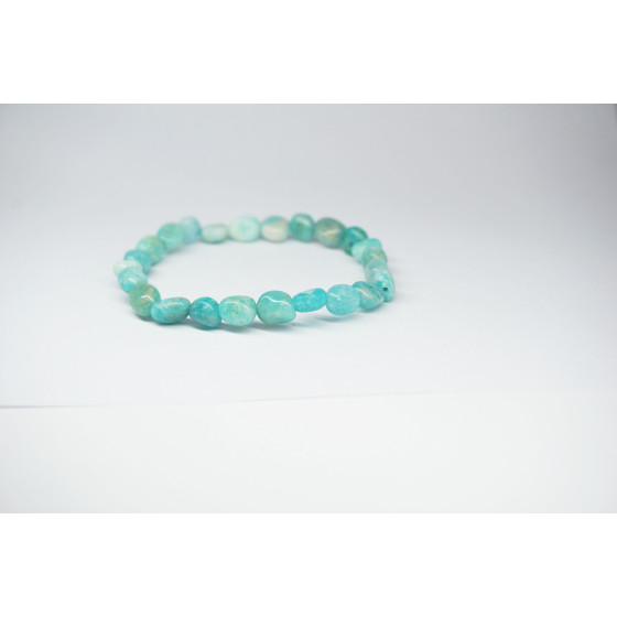 Bracelet Amazonite petit galet