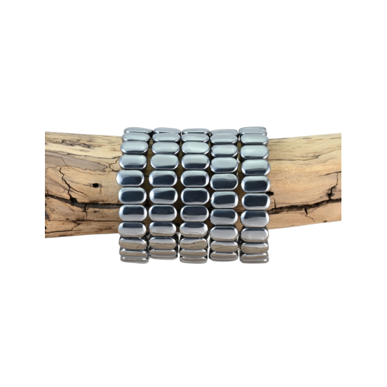 Bracelet silicium plat