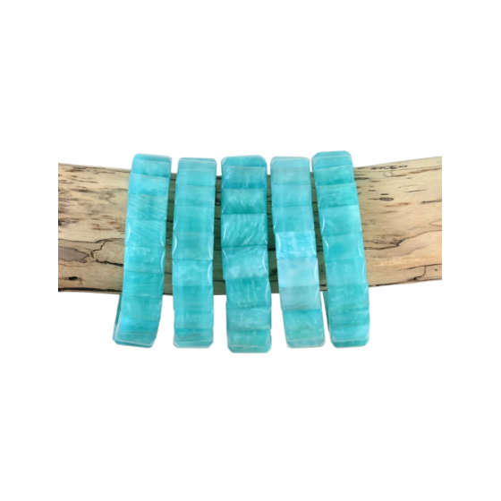 Bracelet amazonite rectangle