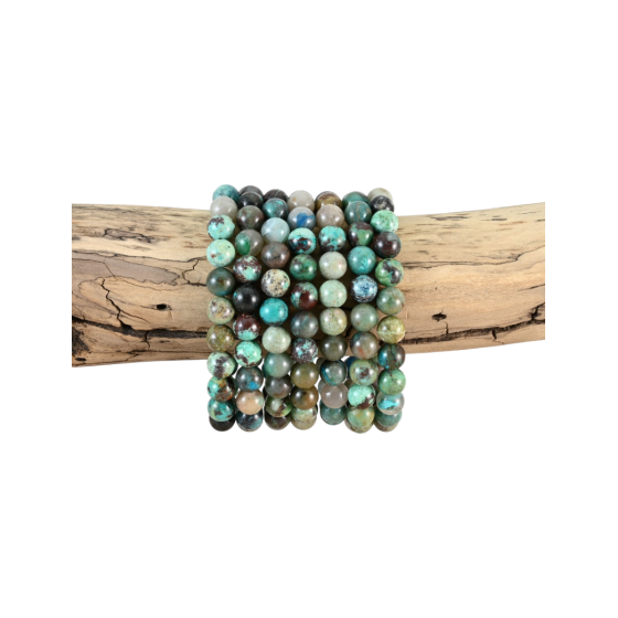 Bracelet chrysocolle perles A