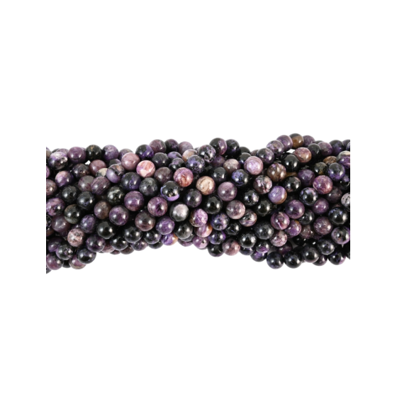 Fil Charoïte perles AA