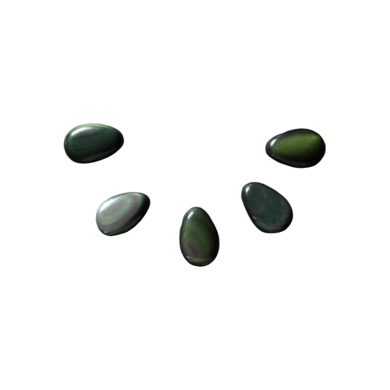 Pendentifs percés travers Oeil céleste lot x3 AA