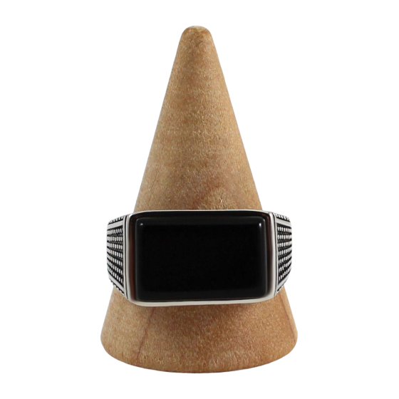 Bague argent homme 4...