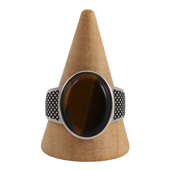Bague argent homme 7 oeil...
