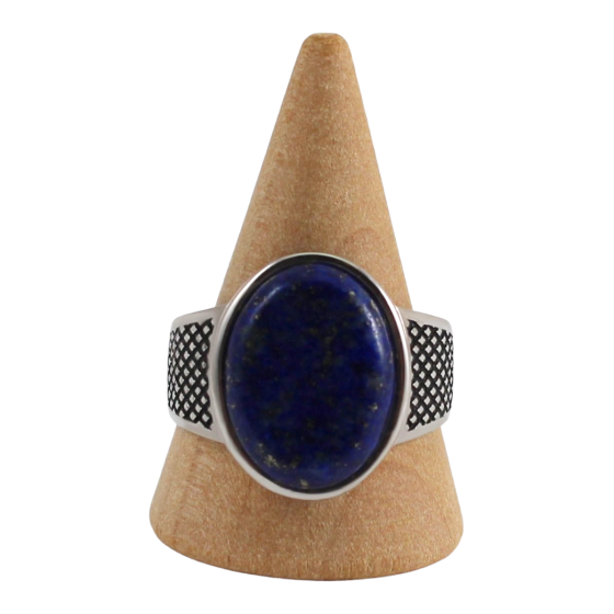 Bague argent homme 7 lapis...