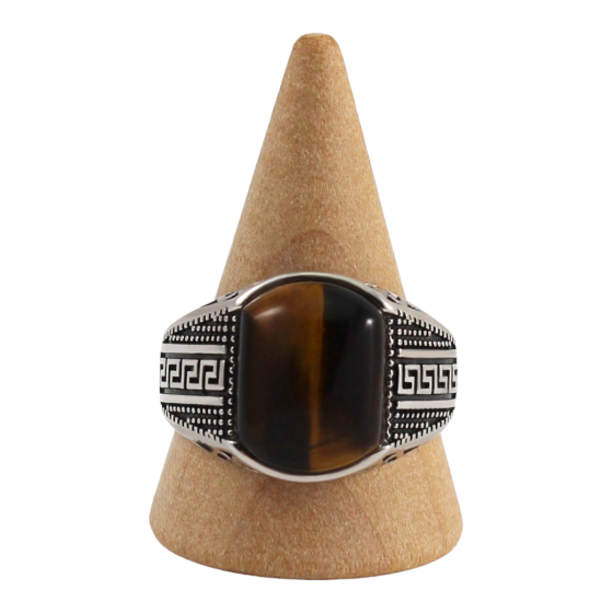 Bague argent homme 8 oeil...