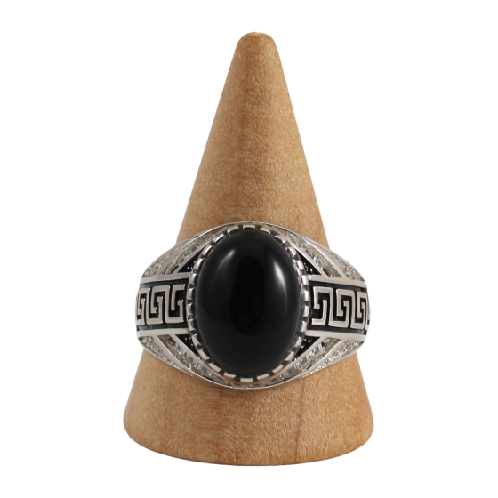 Bague argent homme 10...