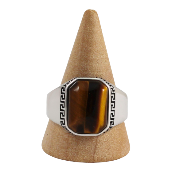 Bague argent homme 13 oeil...