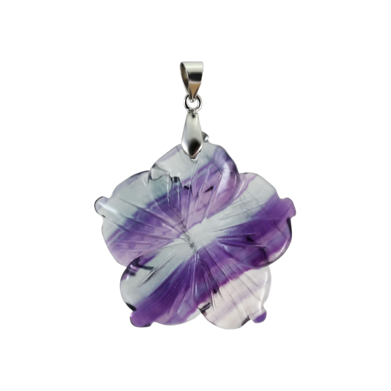 Pendentif fleur hibiscus